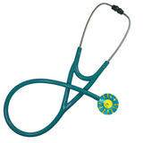 UltraScope Single Stethoscope Sunny Side Up Light Blue