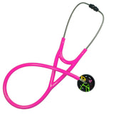 UltraScope Single Stethoscope Peace Signs Black