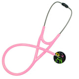 UltraScope Single Stethoscope Peace Signs Black