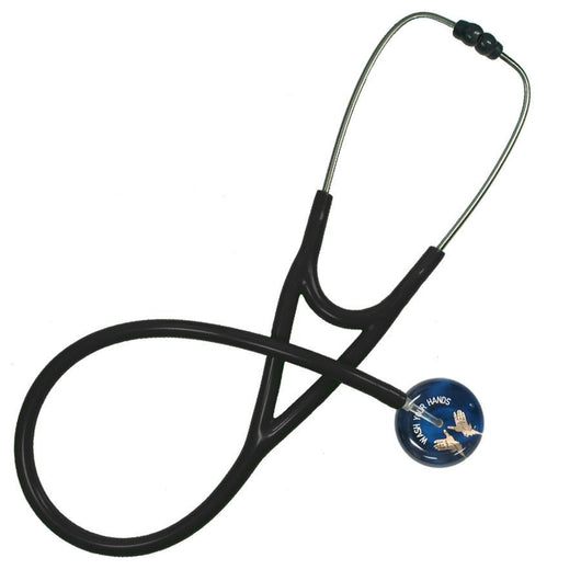 UltraScope Single Stethoscope Wash Your Hands (Pre- Engraved) Navy Blue