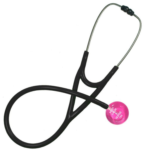 UltraScope Single Stethoscope Keep Calm & Nurse On (Pre- Engraved) Hot Pink