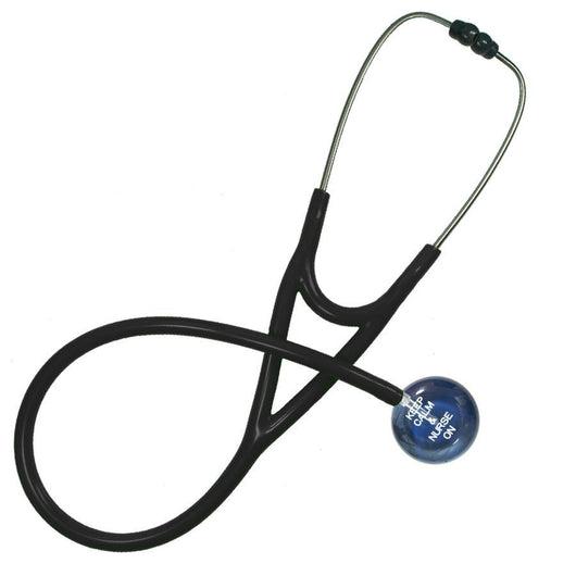 UltraScope Single Stethoscope Keep Calm & Nurse On (Pre- Engraved) Navy Blue
