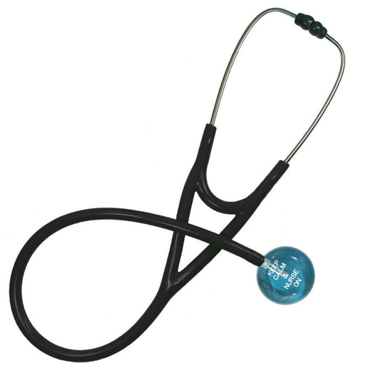 UltraScope Single Stethoscope Keep Calm & Nurse On (Pre- Engraved) Teal