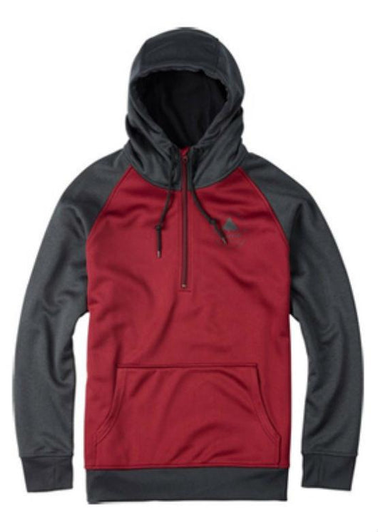 Burton Quarter Zip Bonded - Zindanfel Heather